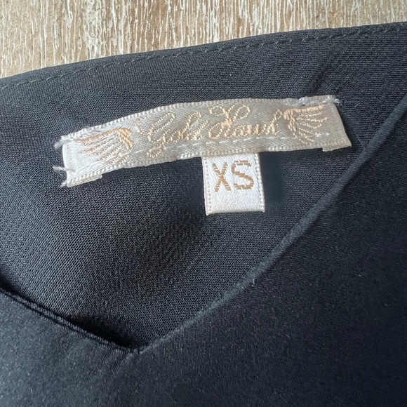 Gold Hawk Black Silk Cami - XS - Picture 2 of 4